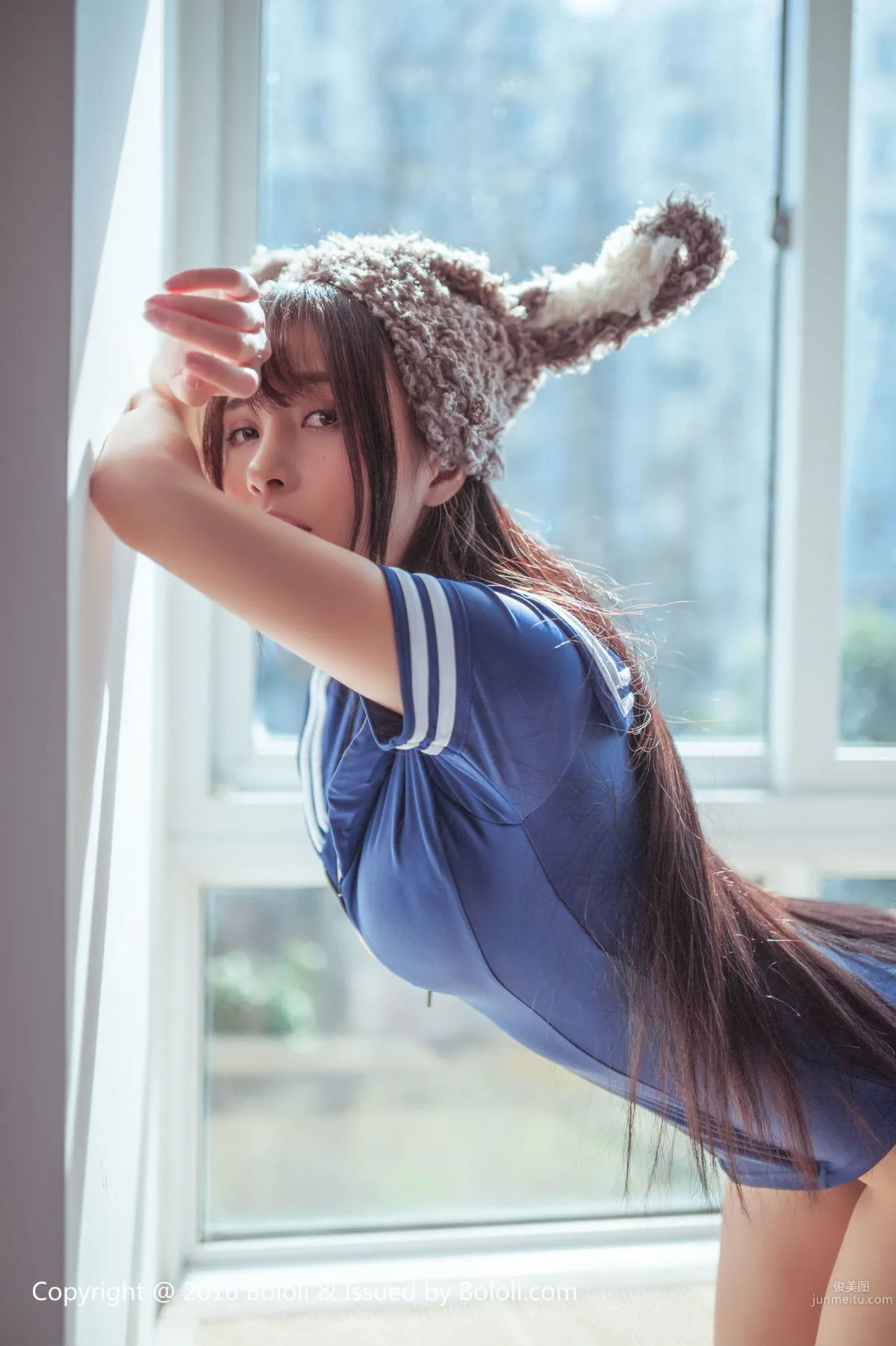 Xia Meijiang 《Cute Donkey School Swimsuit》 [Bololi] BOL.034 Photo Set photo 19