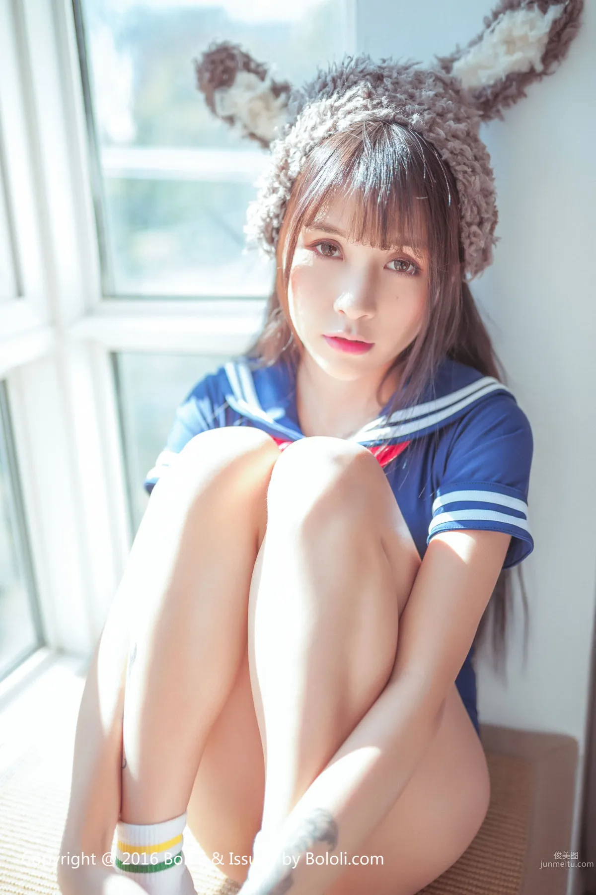 Xia Meijiang 《Cute Donkey School Swimsuit》 [Bololi] BOL.034 Photo Set photo 27