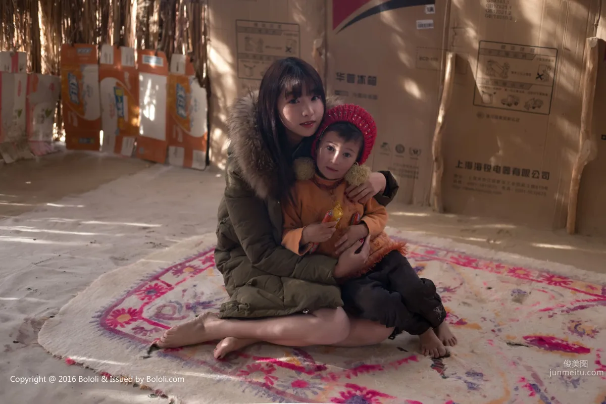 Zhou Wen (Qiuqiu), Campfire and Desert Journey [Jimeng Culture] KIM012 Photo Set photo 38