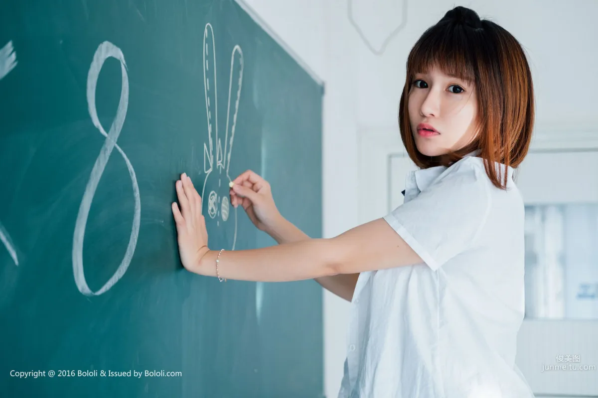 k8 Aojiao Mengmeng Vivian, Okamoto Special [Boluoshe] BOL.007 Photo Set photo 39