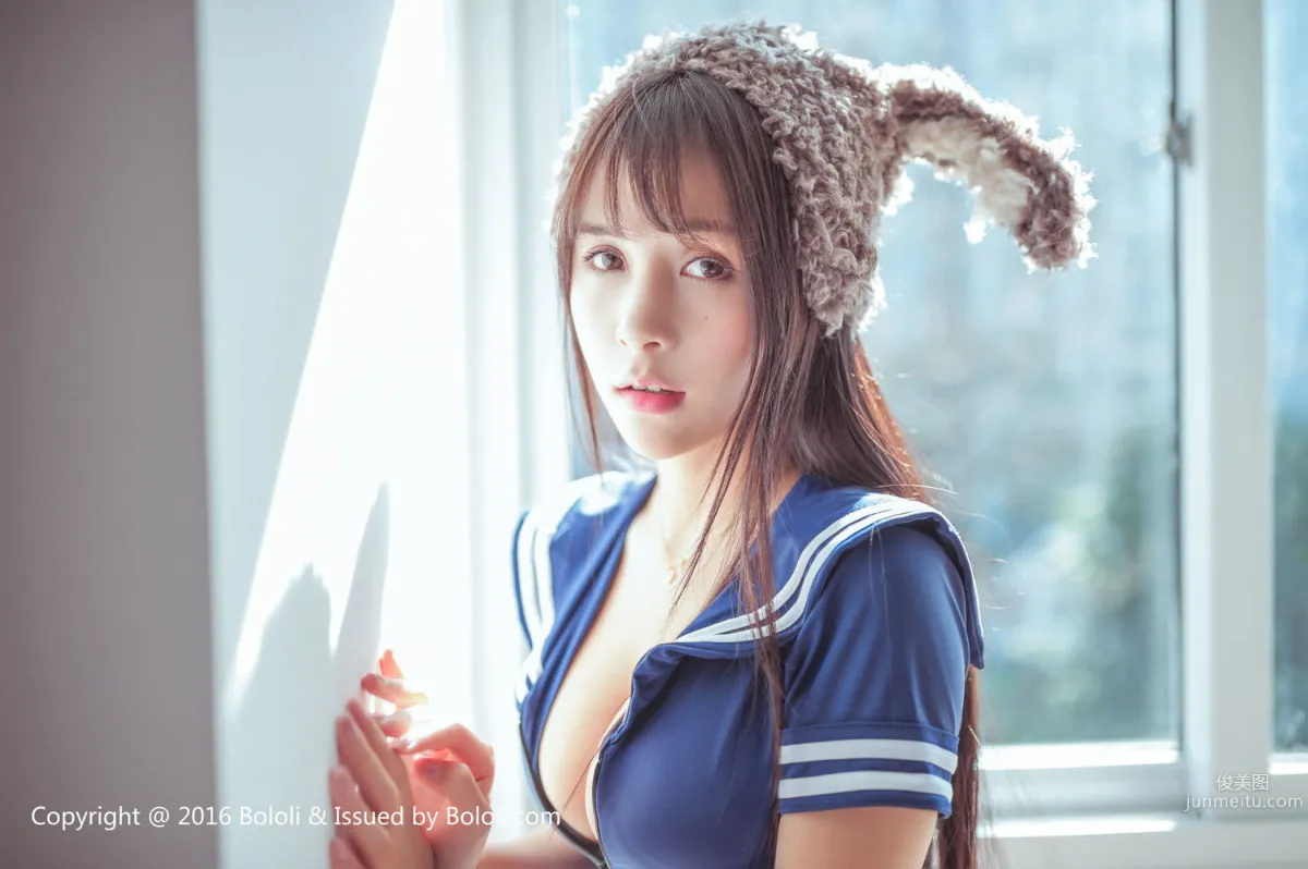 Xia Meijiang 《Cute Donkey School Swimsuit》 [Bololi] BOL.034 Photo Set photo 40