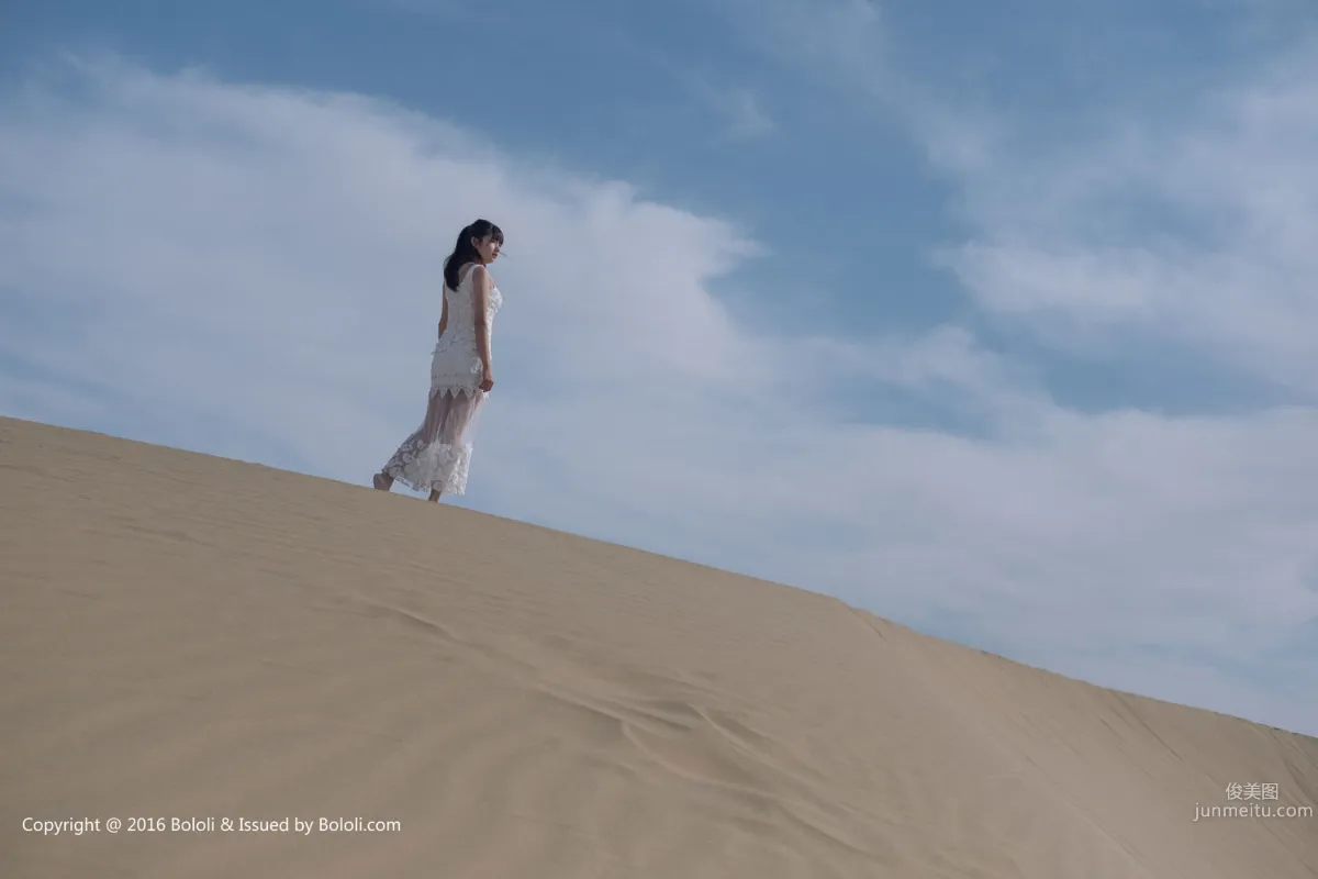 Zhou Wen (Qiuqiu), Campfire and Desert Journey [Jimeng Culture] KIM012 Photo Set photo 35