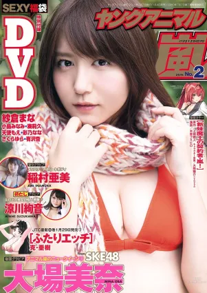 大場美奈 稲村亜美 涼川絢音 [Young Animal Arashi 岚特刊] No.02 2016年 寫真雜志