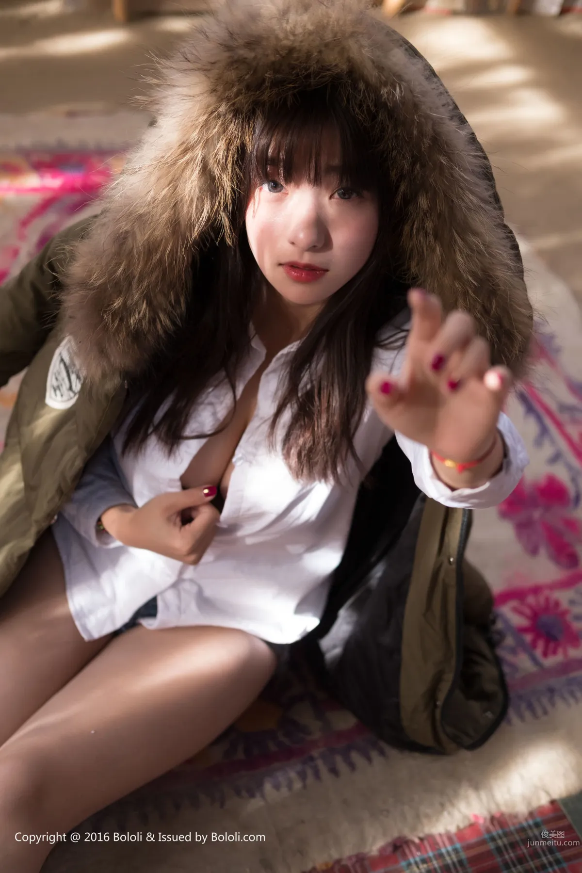 Zhou Wen (Qiuqiu), Campfire and Desert Journey [Jimeng Culture] KIM012 Photo Set photo 8