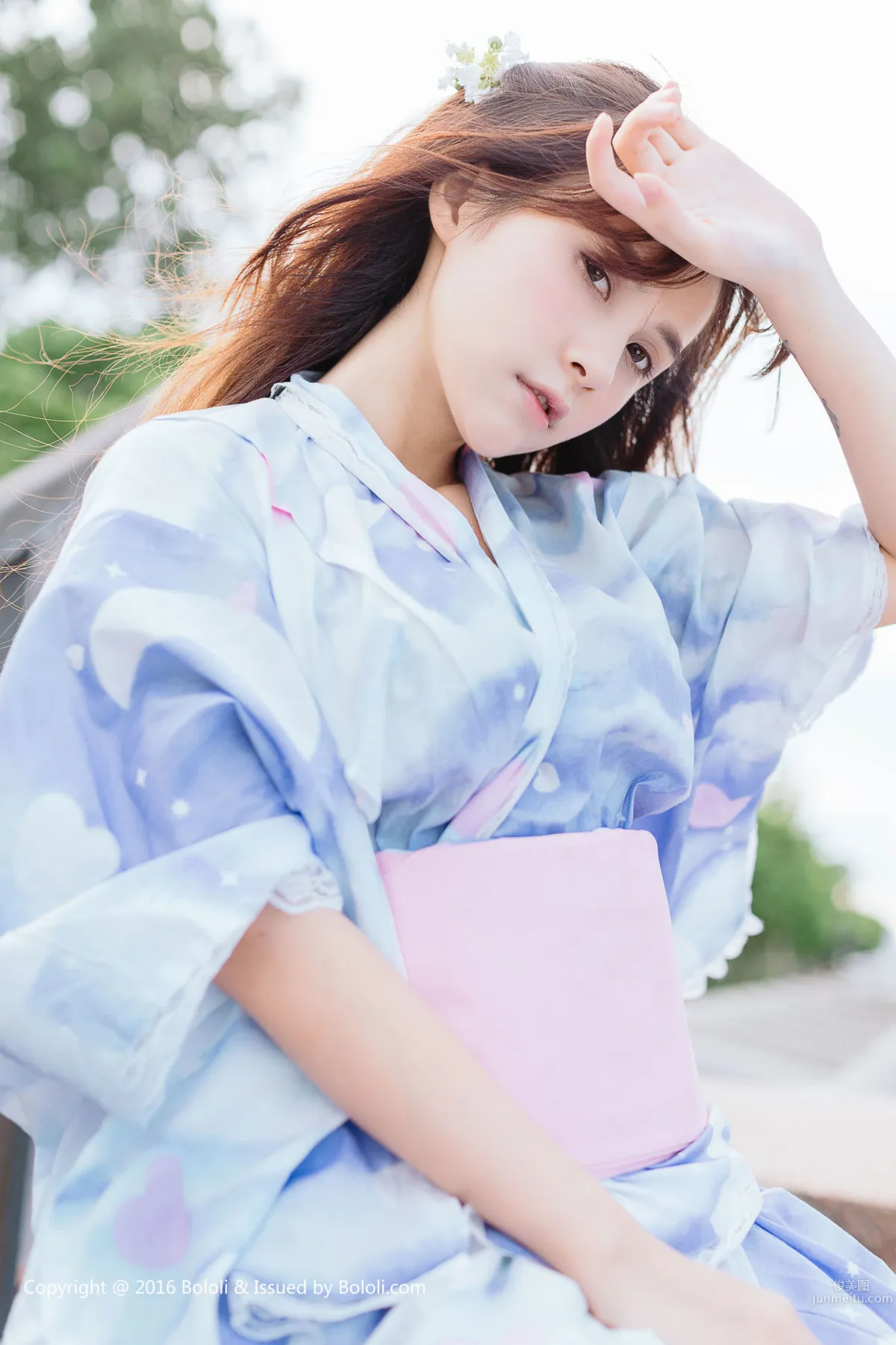 Xia Meijiang, Summer Yukata [Jimeng Culture] KIM007 Photo Set photo 8