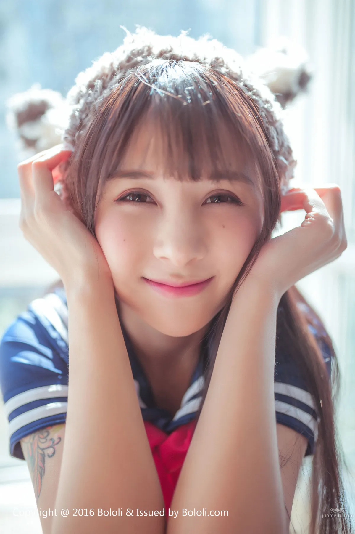 Xia Meijiang 《Cute Donkey School Swimsuit》 [Bololi] BOL.034 Photo Set photo 41
