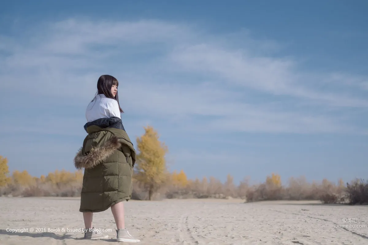 Zhou Wen (Qiuqiu), Campfire and Desert Journey [Jimeng Culture] KIM012 Photo Set photo 25