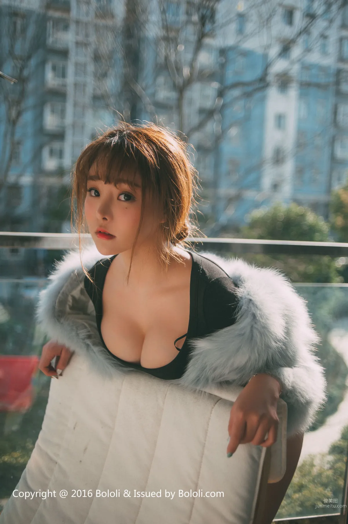 Liu Youqi Seven Treasures Cosplay School Swimsuit Temptation [Boluoshe] BOL.027 Photo Set photo 21