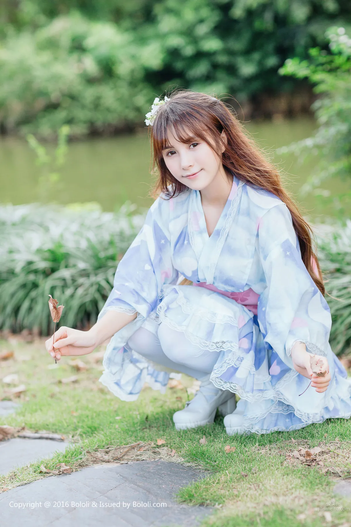 Xia Meijiang, Summer Yukata [Jimeng Culture] KIM007 Photo Set photo 18