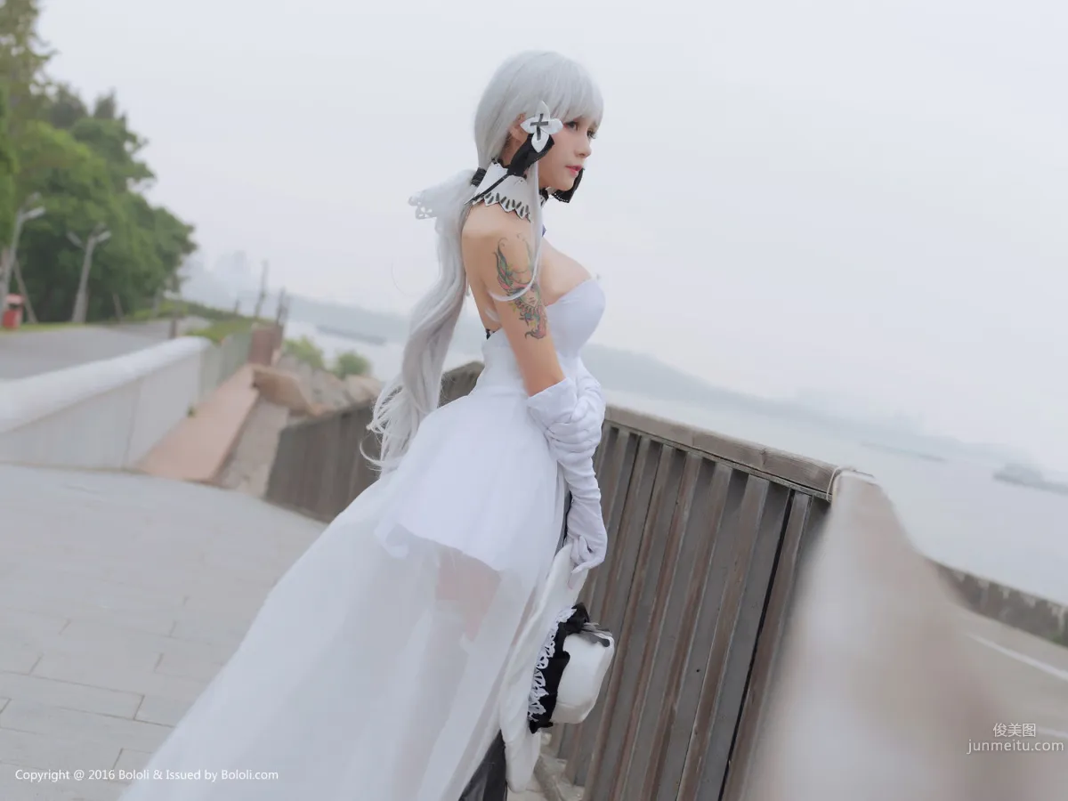Xia Meijiang, Xia Mei Cos Azur Lane - Illustrious [Bololi Boluoshe] BOL.117 Photo Set photo 13