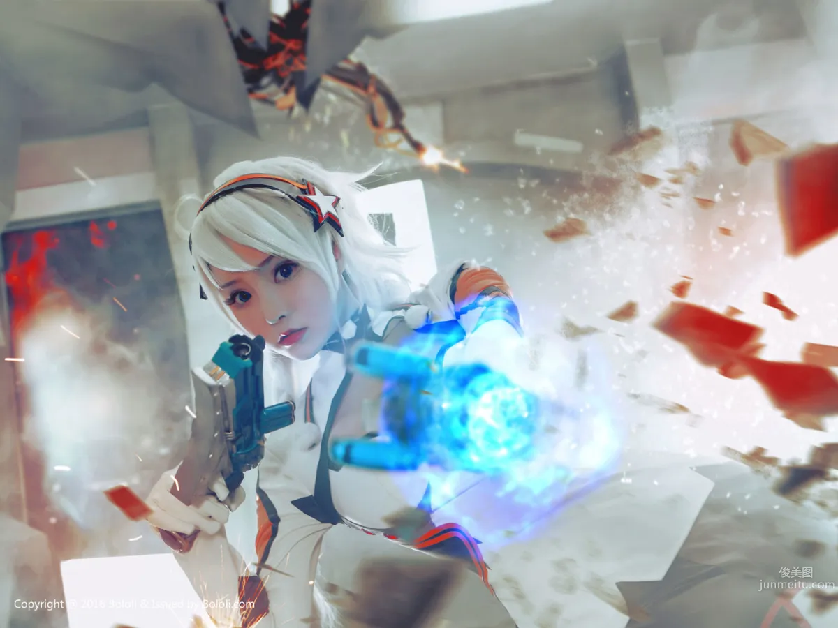 Liu Youqi, Seven Treasures cos Honkai Impact 3 Kiana [Boluoshe] BOL.111 Photo Set photo 13