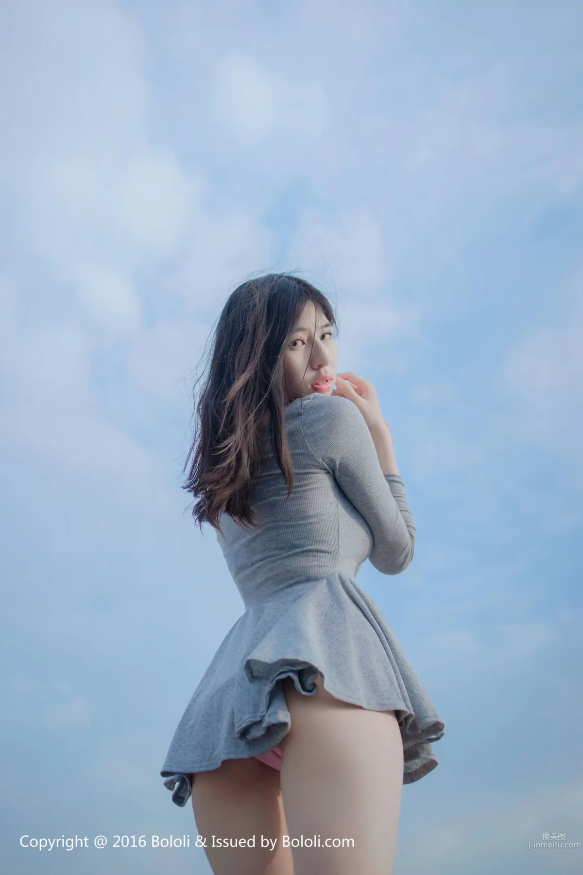 Yu Yu, Pink Rooftop [Boluoshe] BOL.103 Photo Set photo 10