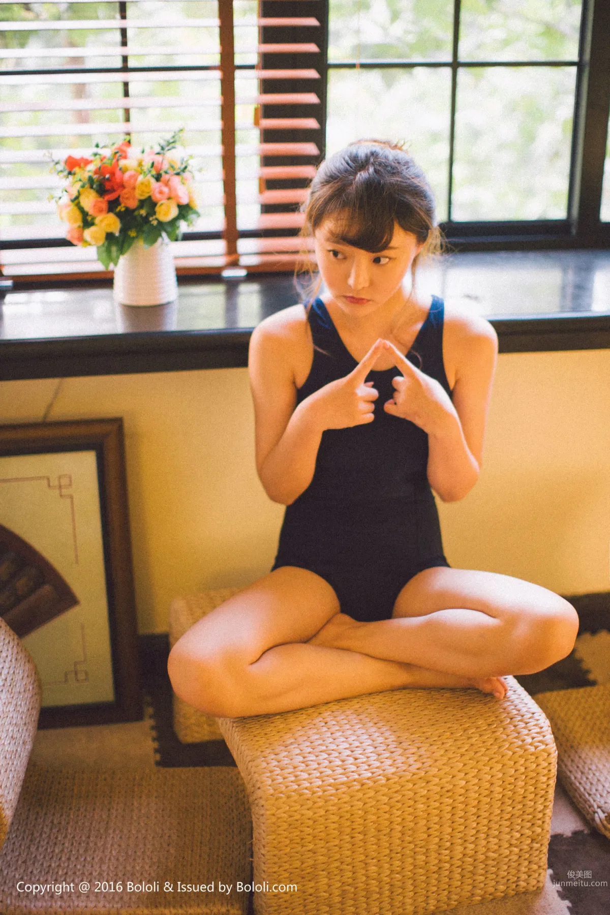 Liu Youqi, Cute Chibao School Swimsuit [Bololi Boluoshe] BOL.122 Photo Set photo 18
