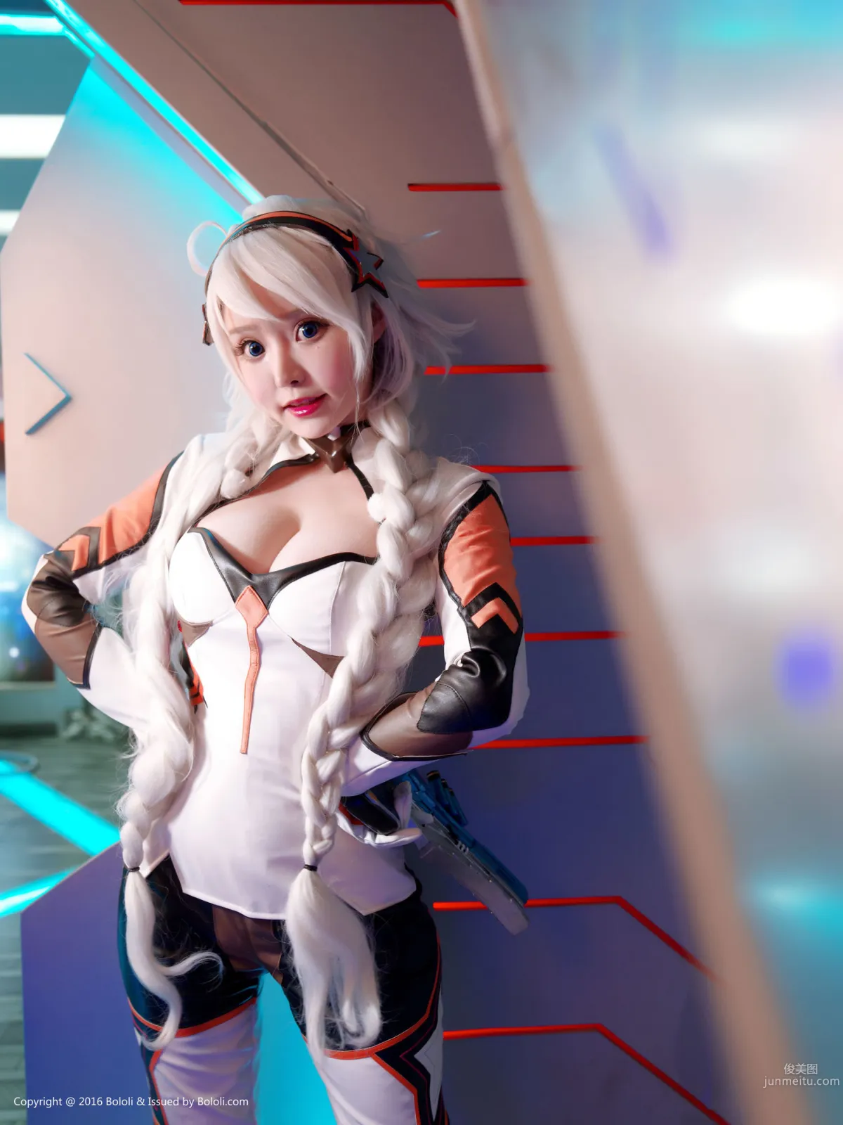 Liu Youqi, Seven Treasures cos Honkai Impact 3 Kiana [Boluoshe] BOL.111 Photo Set photo 11