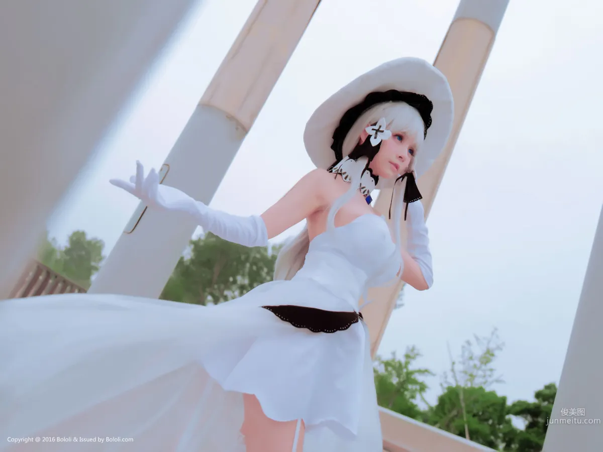 Xia Meijiang, Xia Mei Cos Azur Lane - Illustrious [Bololi Boluoshe] BOL.117 Photo Set photo 19