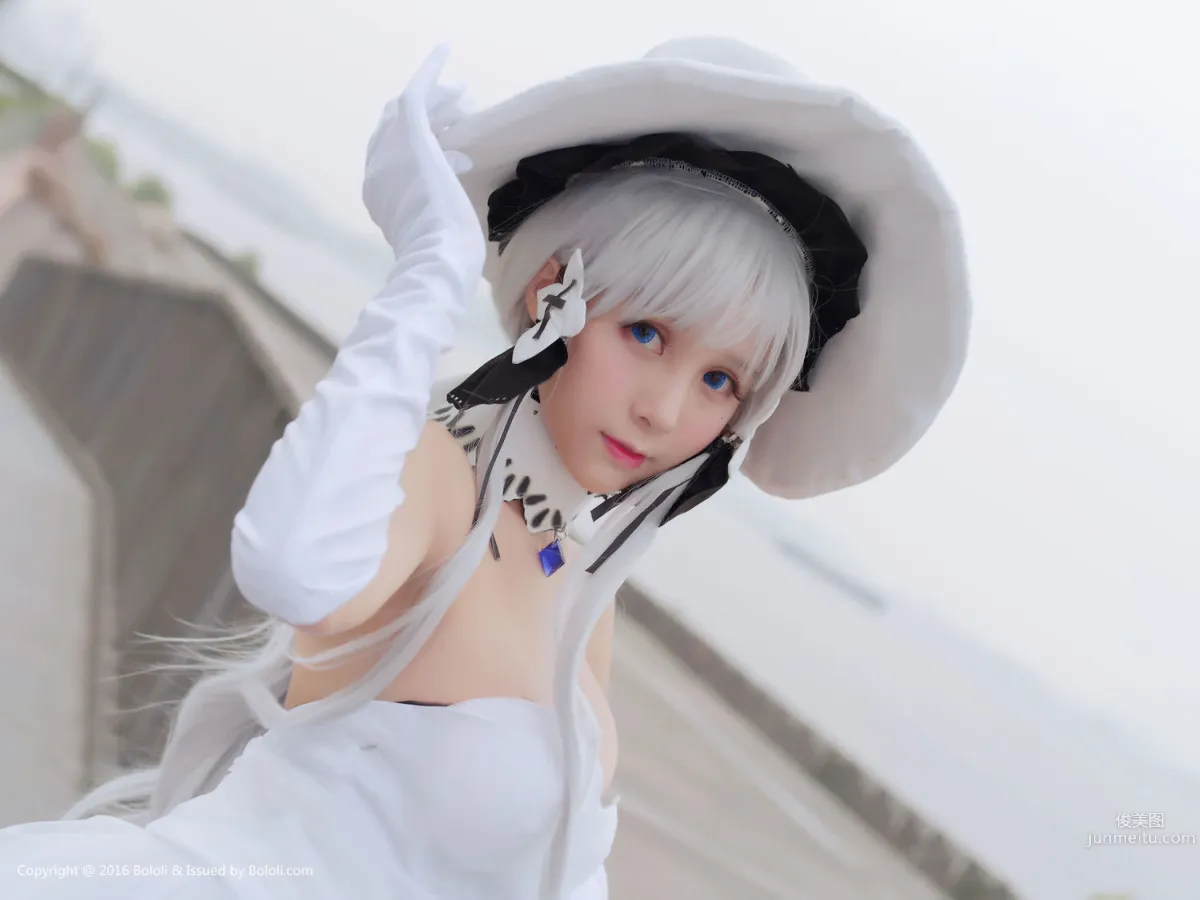Xia Meijiang, Xia Mei Cos Azur Lane - Illustrious [Bololi Boluoshe] BOL.117 Photo Set photo 4