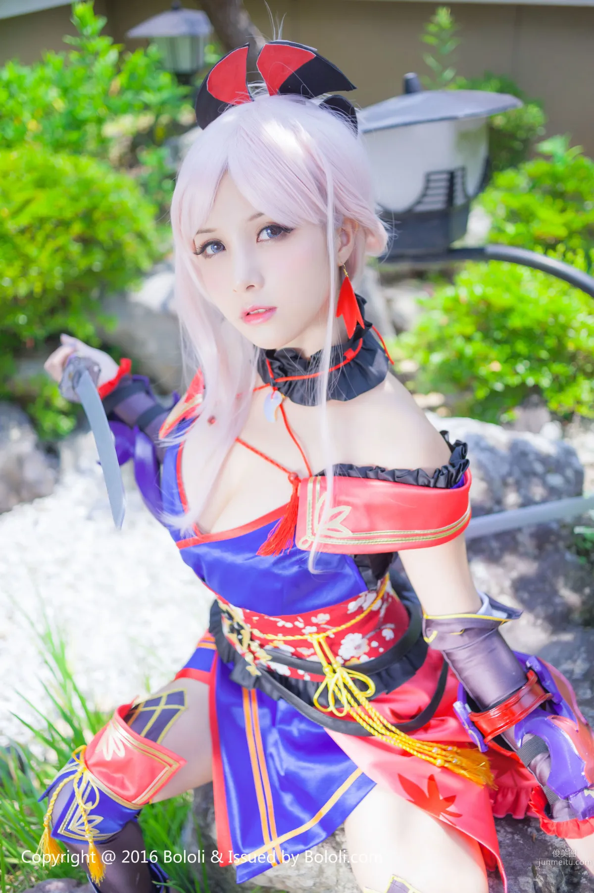 夏美醬《宮本武藏一破COS》 [Bololi波蘿社] BOL.079 寫真集 16
