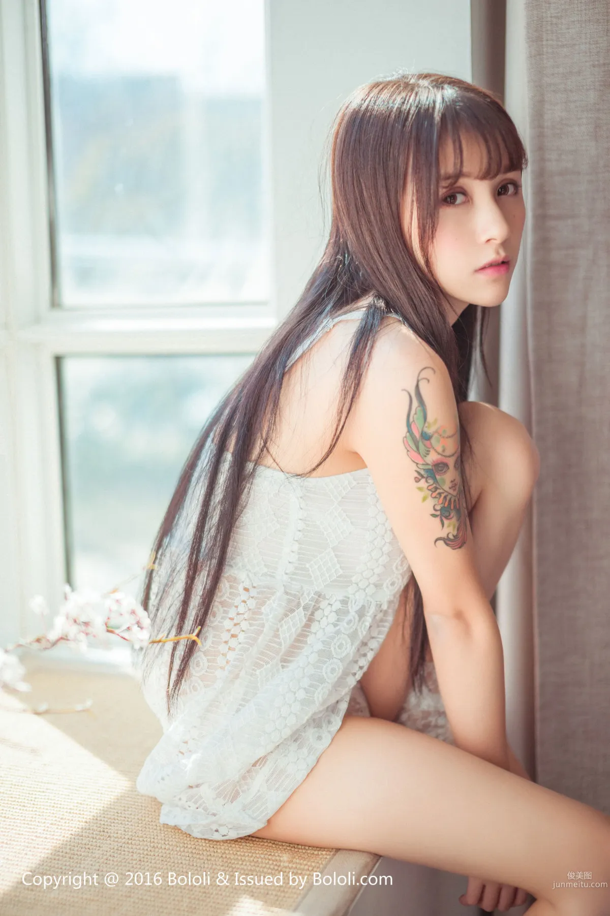 Xia Meijiang《White Dress Summer Beauty》 [Boluoshe] BOL.040 Photo Set photo 16
