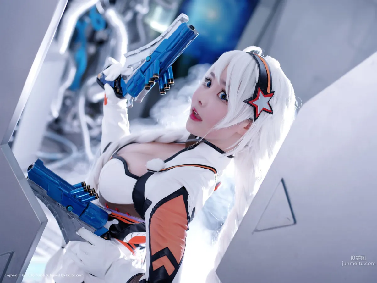 Liu Youqi, Seven Treasures cos Honkai Impact 3 Kiana [Boluoshe] BOL.111 Photo Set photo 7