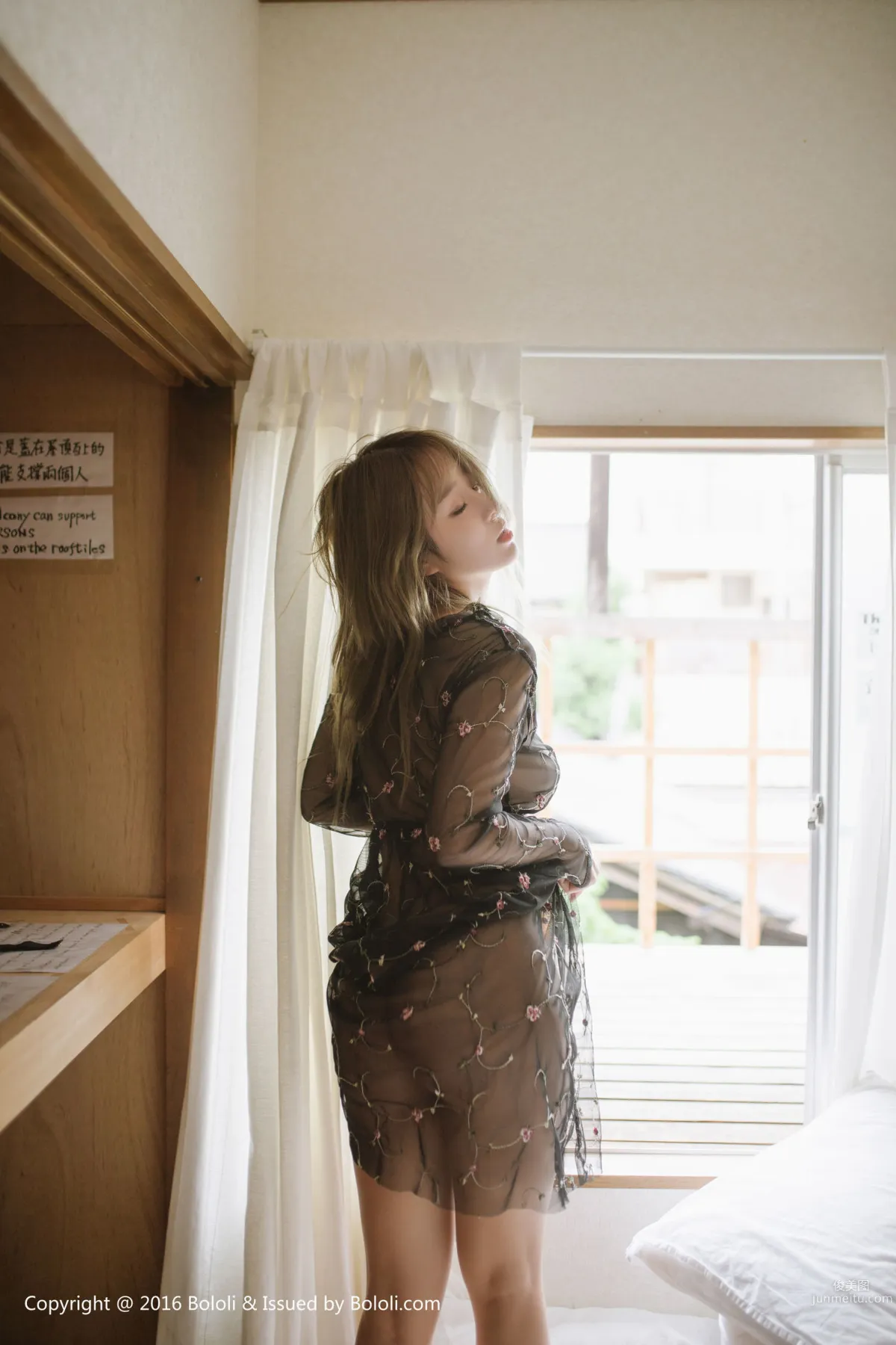 Wang Yuchun Sexy Girl in Gauze Skirt [Boluoshe] BOL.098 Photo Set photo 8