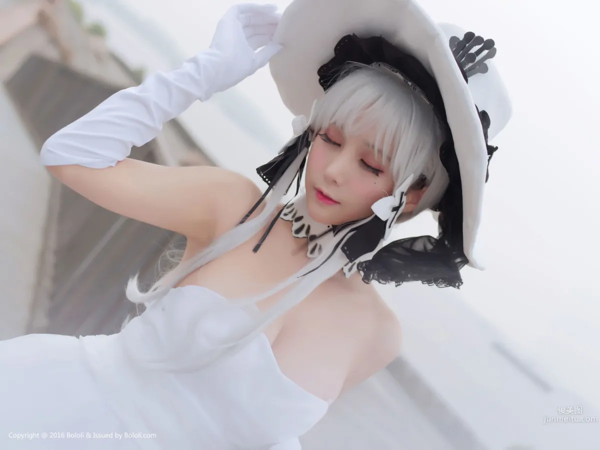 Xia Meijiang, Xia Mei Cos Azur Lane - Illustrious [Bololi Boluoshe] BOL.117 Photo Set photo 11