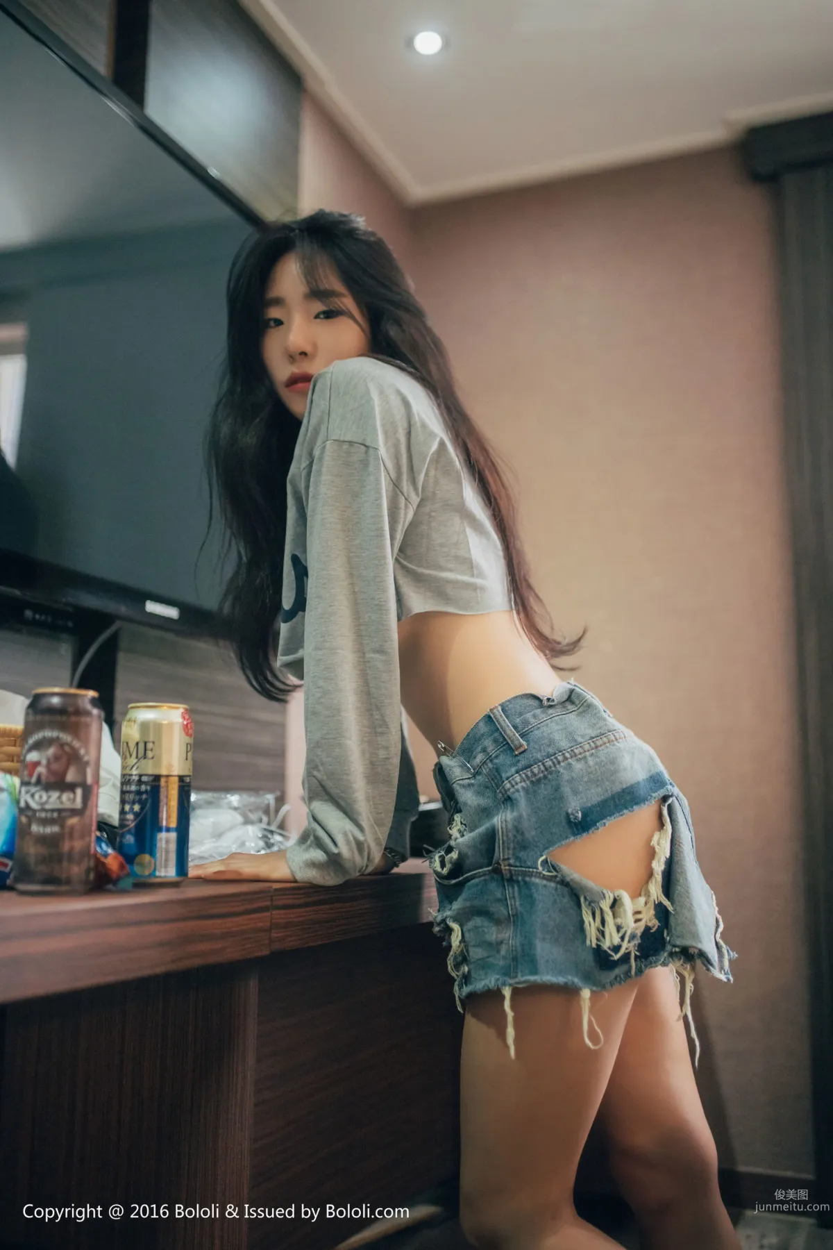 Jiang Minmin Korean-Style Girl Indoor Collection [Boluoshe] BOL.065 Photo Set photo 55