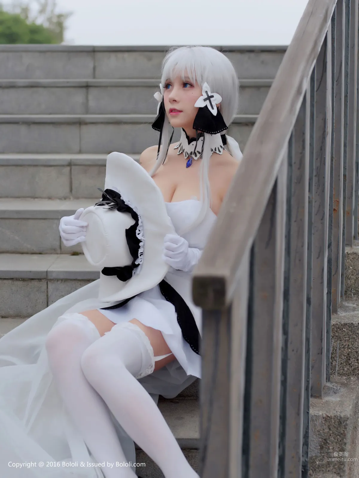 Xia Meijiang, Xia Mei Cos Azur Lane - Illustrious [Bololi Boluoshe] BOL.117 Photo Set photo 17