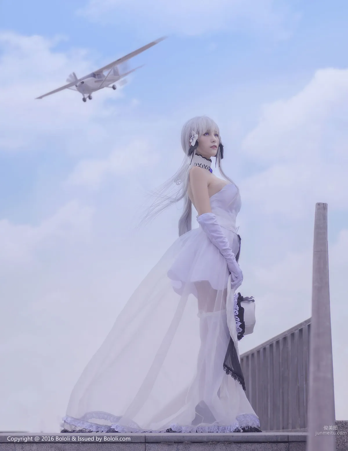 Xia Meijiang, Xia Mei Cos Azur Lane - Illustrious [Bololi Boluoshe] BOL.117 Photo Set photo 1