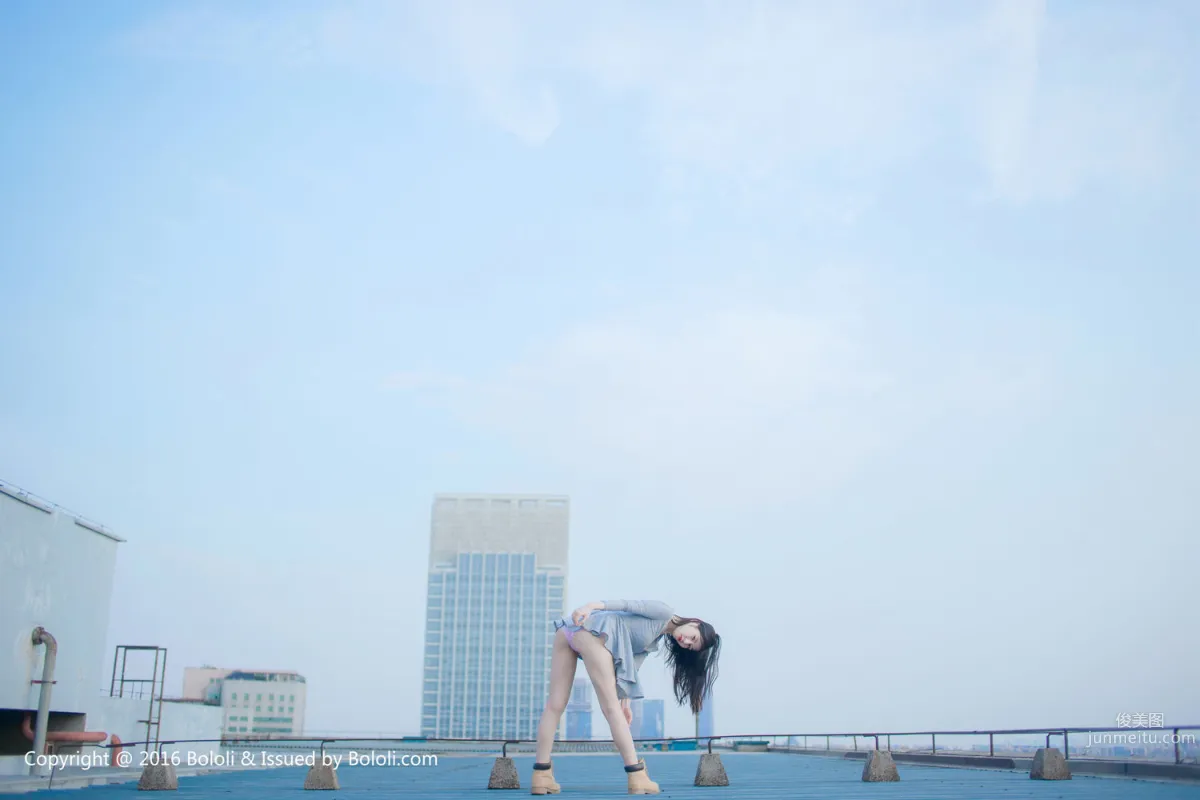 郁郁《粉色天台》 [Bololi波萝社] BOL.103 写真集31