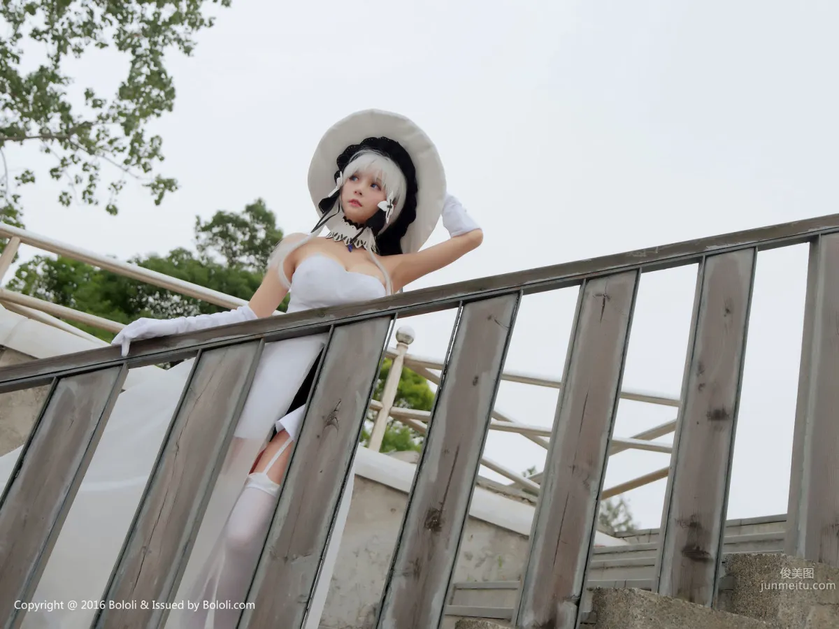 Xia Meijiang, Xia Mei Cos Azur Lane - Illustrious [Bololi Boluoshe] BOL.117 Photo Set photo 22