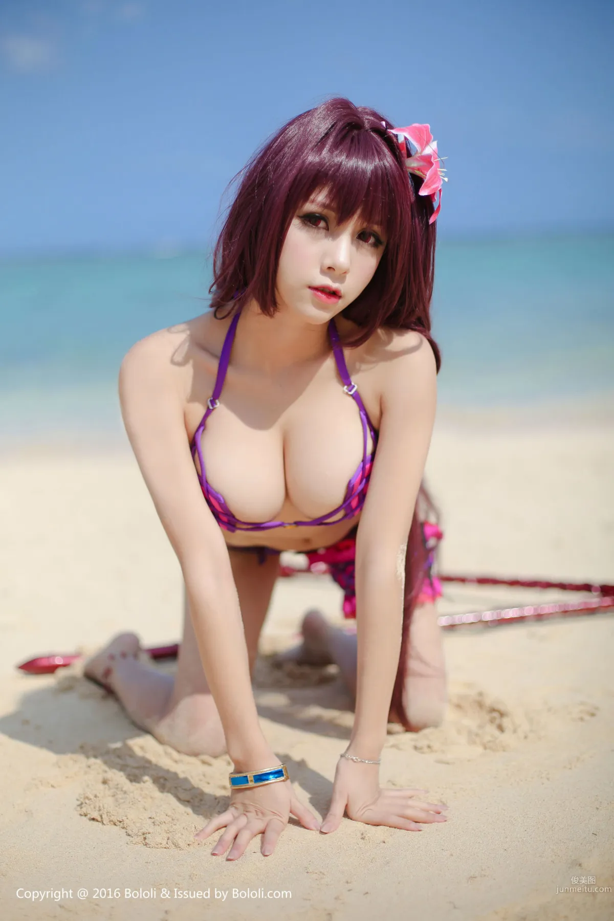 夏美醬 《斯卡哈COS》 [Bololi波蘿社] BOL.056 寫真集 17
