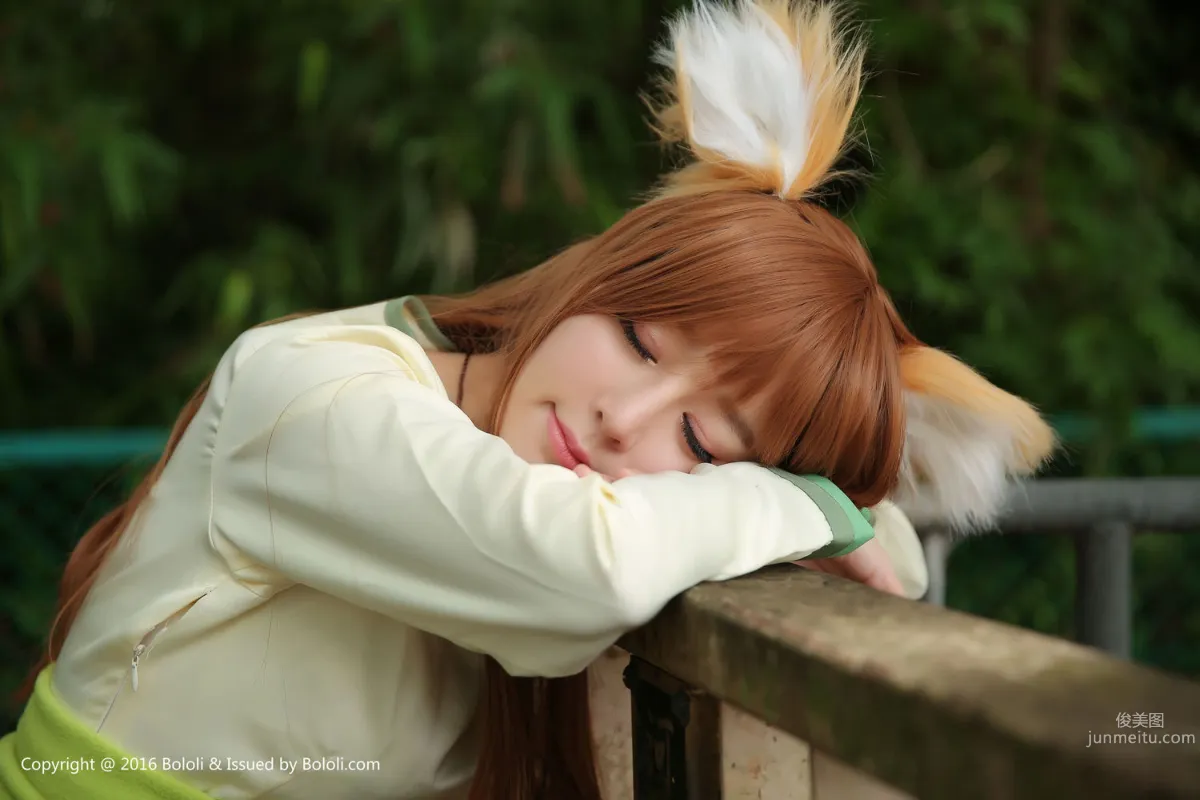 Wang Yuchun, The Wise Wolf Who Controls the Harvest: Holo [Bololi] BOL.091 Photo Set photo 19
