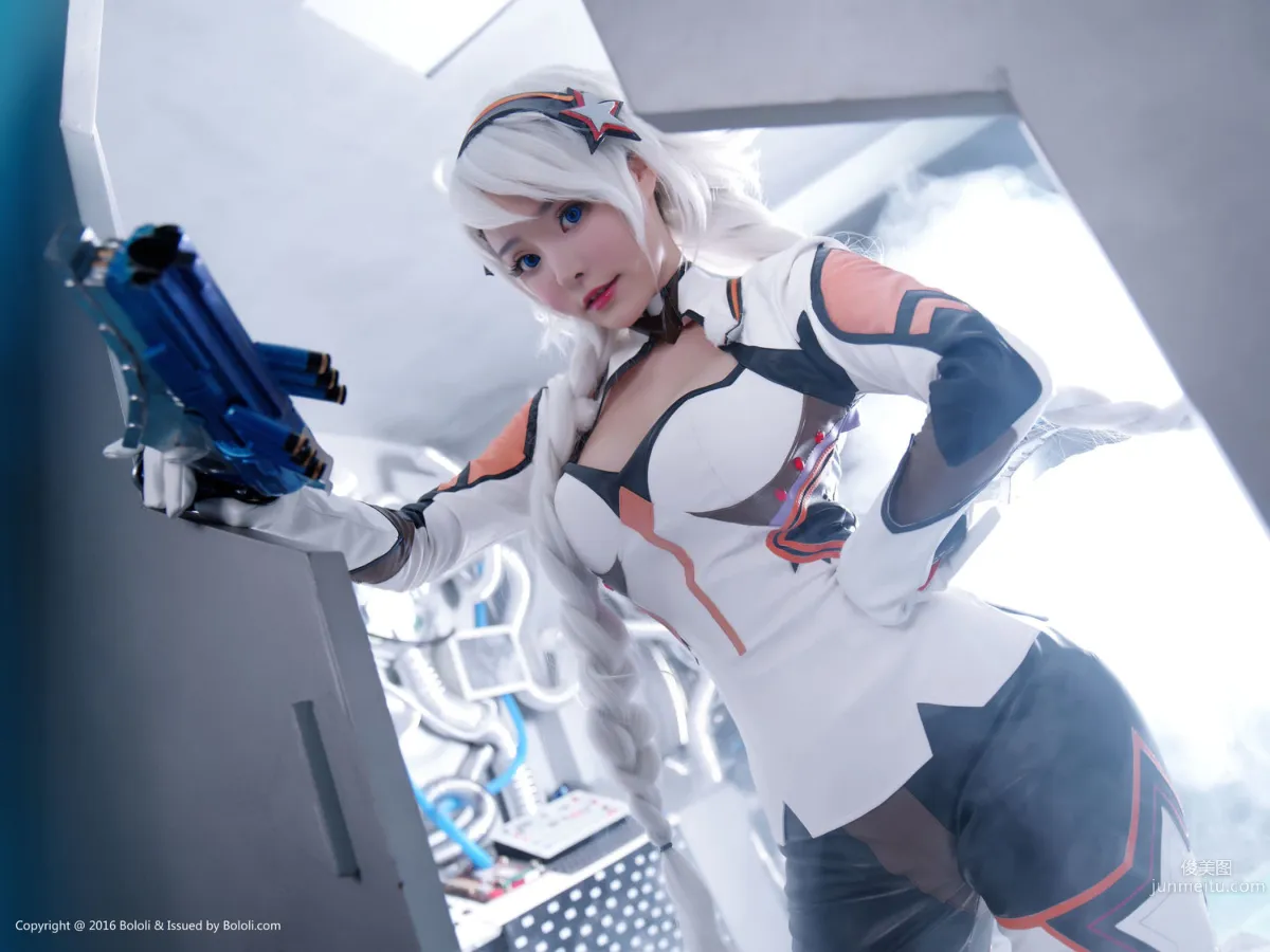 Liu Youqi, Seven Treasures cos Honkai Impact 3 Kiana [Boluoshe] BOL.111 Photo Set photo 4