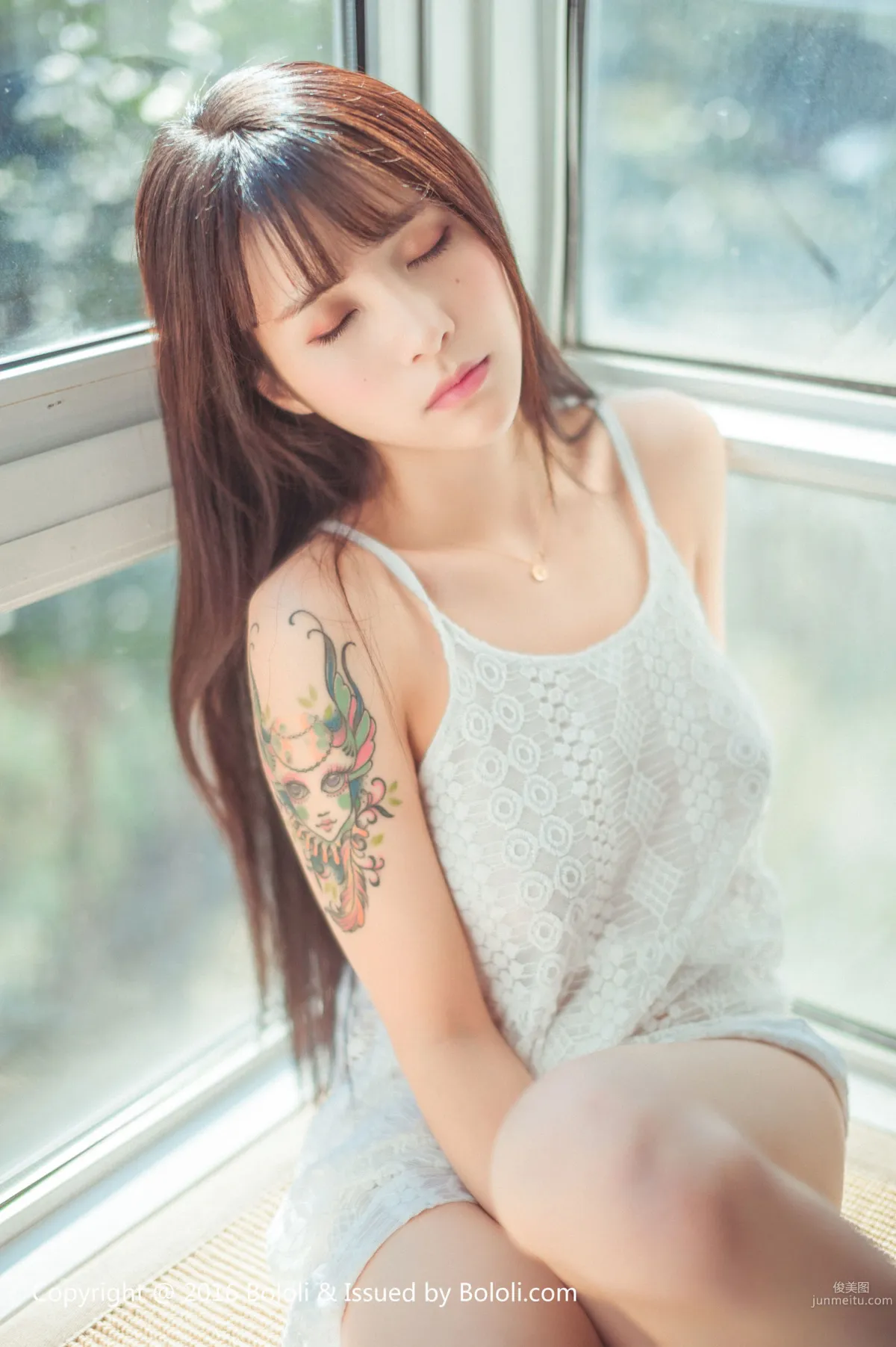 Xia Meijiang《White Dress Summer Beauty》 [Boluoshe] BOL.040 Photo Set photo 9