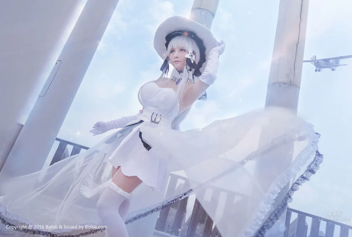 Xia Meijiang, Xia Mei Cos Azur Lane - Illustrious [Bololi Boluoshe] BOL.117 Photo Set photo 21