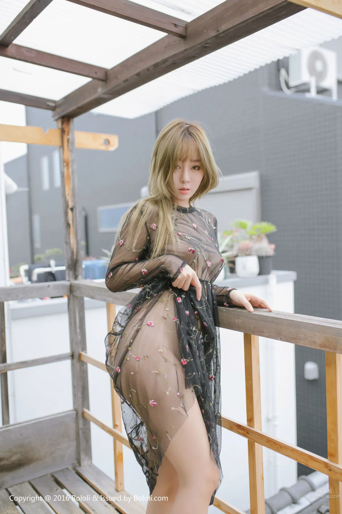 Wang Yuchun Sexy Girl in Gauze Skirt [Boluoshe] BOL.098 Photo Set photo 40