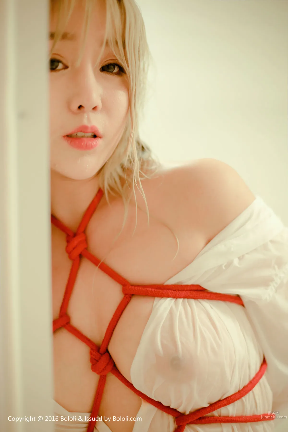 Wang Yuchun 'White Vest + Wet Body Bondage' [Boluoshe] BOL.060 Photo Set photo 21