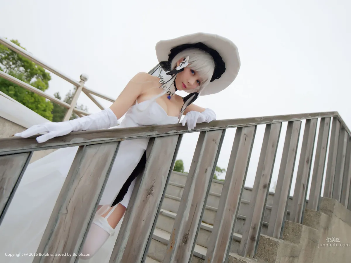 Xia Meijiang, Xia Mei Cos Azur Lane - Illustrious [Bololi Boluoshe] BOL.117 Photo Set photo 5