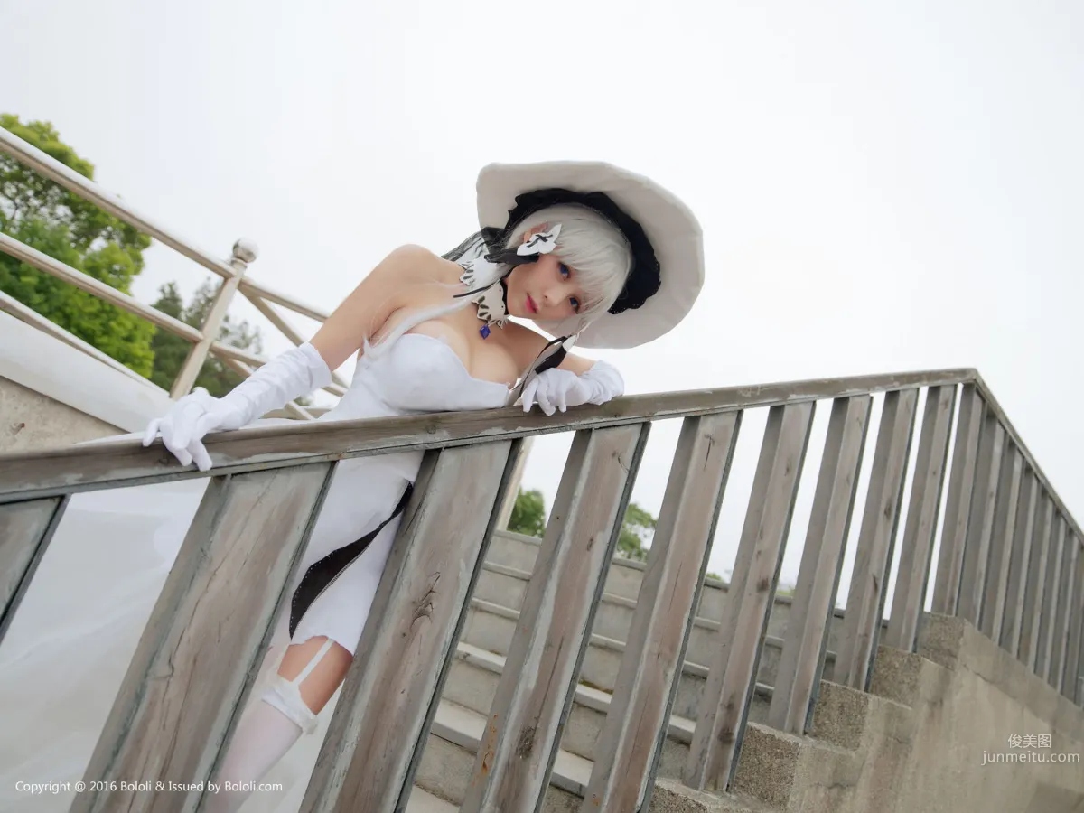 Xia Meijiang, Xia Mei Cos Azur Lane - Illustrious [Bololi Boluoshe] BOL.117 Photo Set photo 18