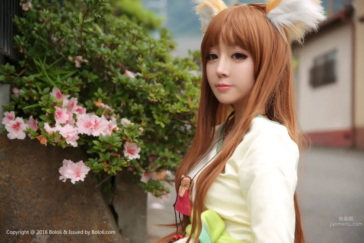 Wang Yuchun, The Wise Wolf Who Controls the Harvest: Holo [Bololi] BOL.091 Photo Set photo 8