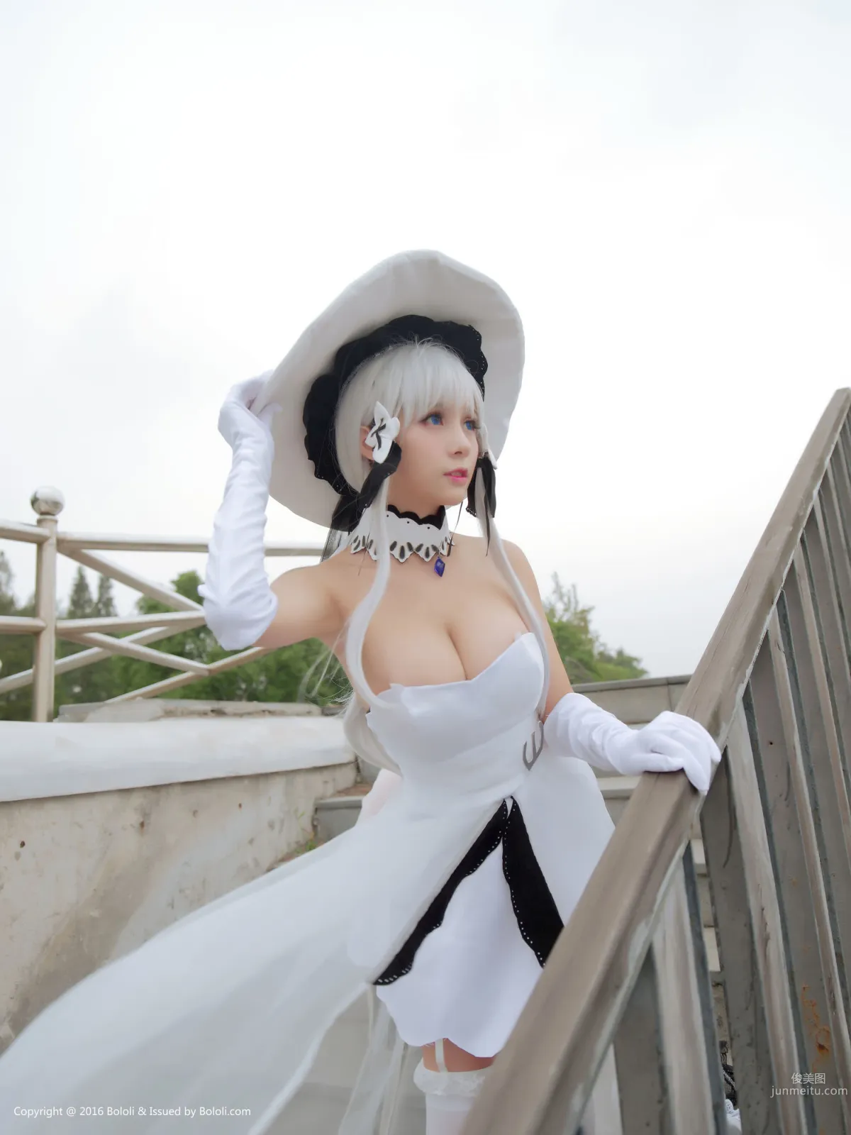 Xia Meijiang, Xia Mei Cos Azur Lane - Illustrious [Bololi Boluoshe] BOL.117 Photo Set photo 8