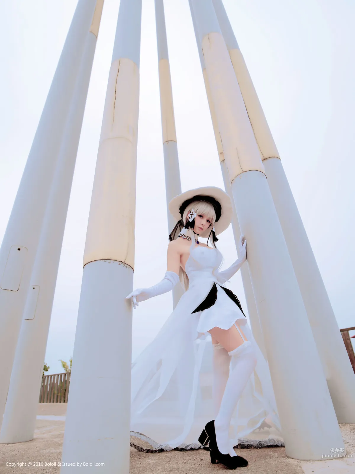 Xia Meijiang, Xia Mei Cos Azur Lane - Illustrious [Bololi Boluoshe] BOL.117 Photo Set photo 12