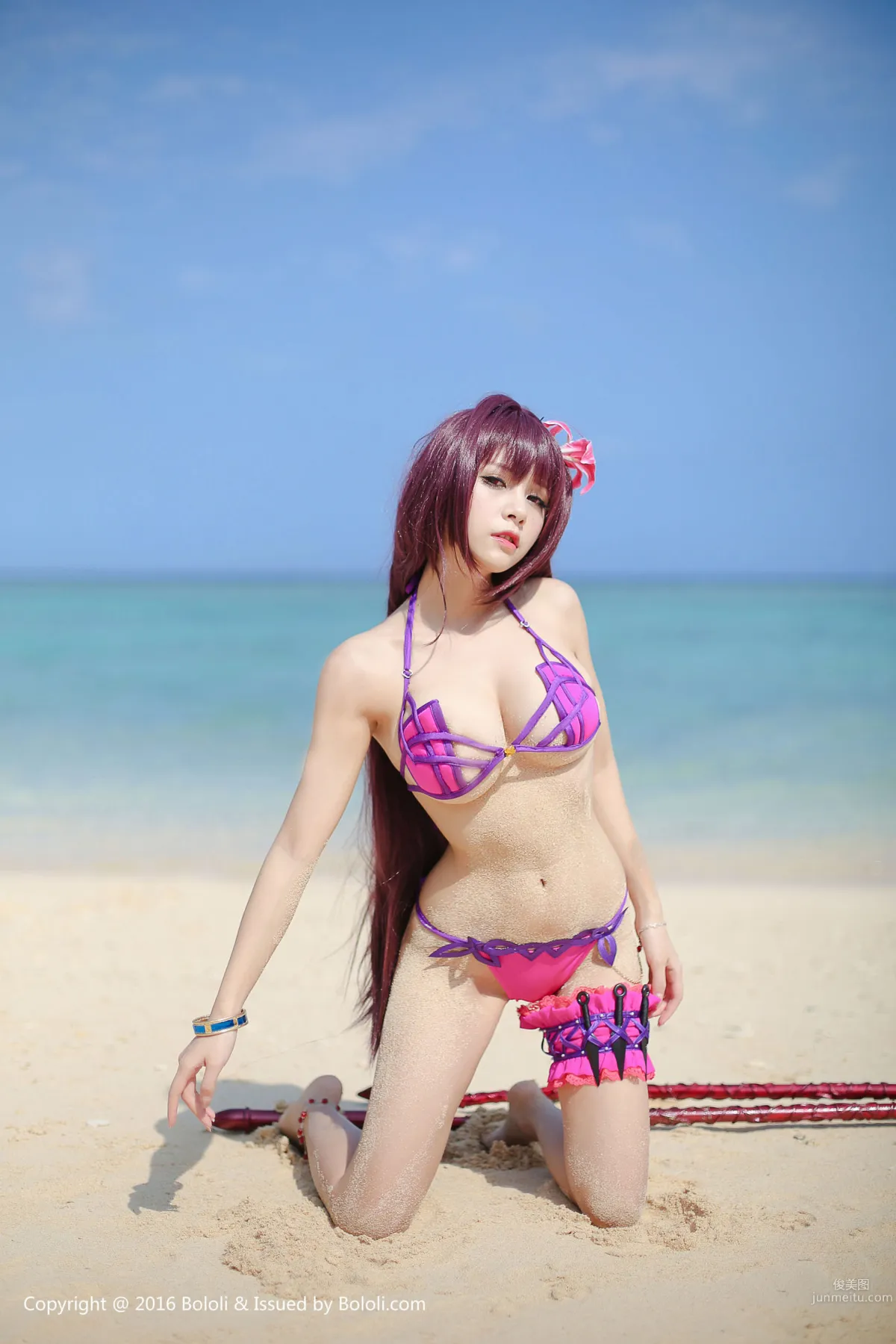 夏美醬 《斯卡哈COS》 [Bololi波蘿社] BOL.056 寫真集 21