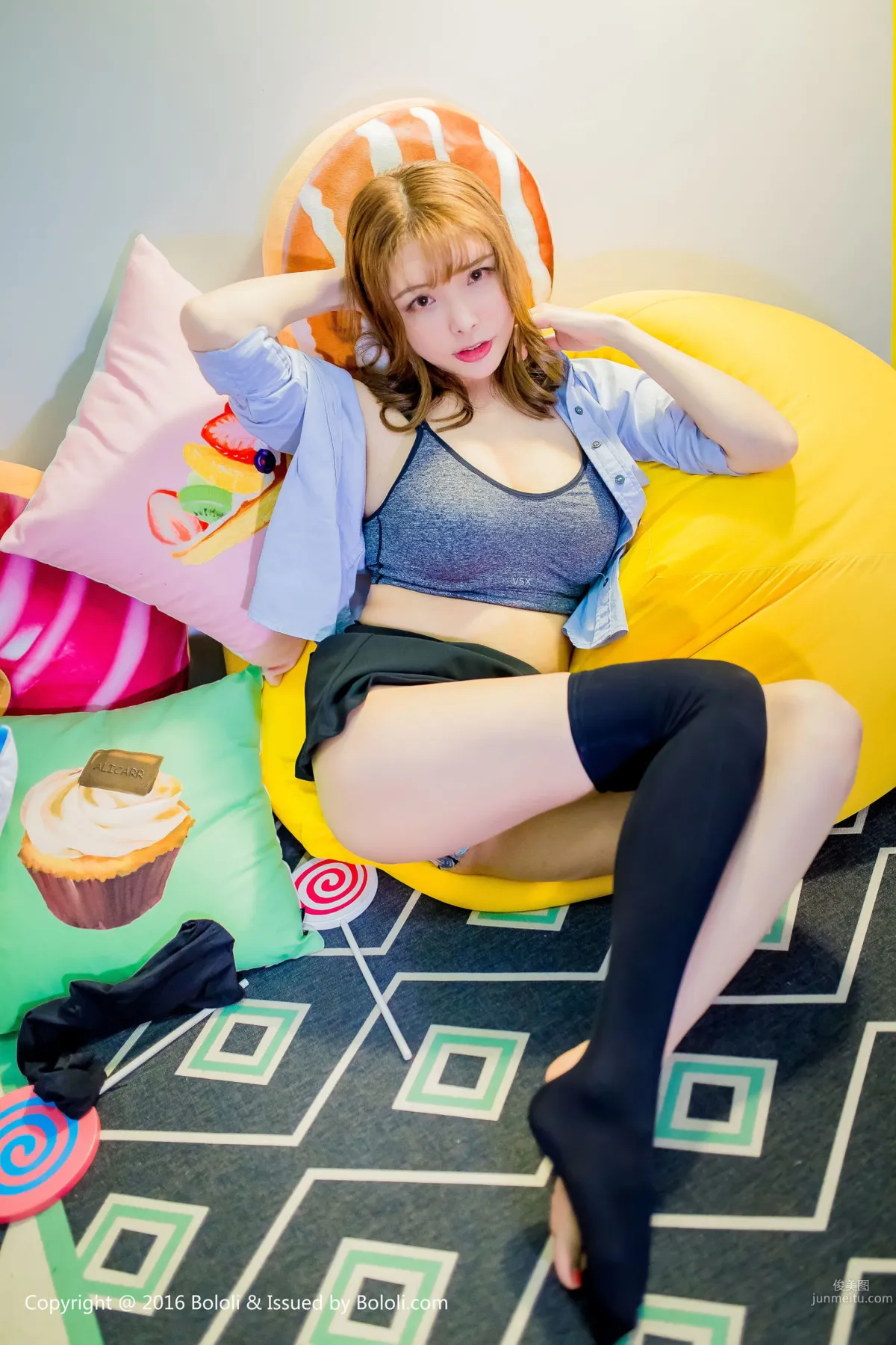 Xia Xiaoqiu, Precocious Girl, The Temptation of Youth [Bololi] BOL.069 Photo Set photo 53