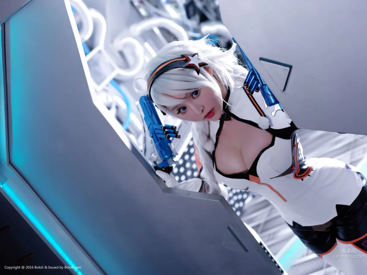 Liu Youqi, Seven Treasures cos Honkai Impact 3 Kiana [Boluoshe] BOL.111 Photo Set photo 1