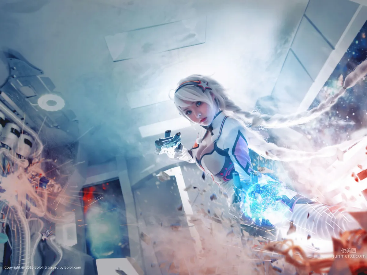 Liu Youqi, Seven Treasures cos Honkai Impact 3 Kiana [Boluoshe] BOL.111 Photo Set photo 23
