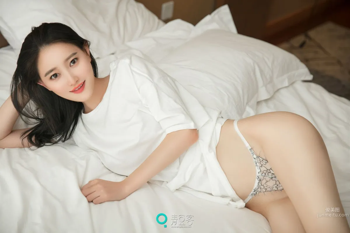 Xiao Tongxue Pajamas + See-Through + Uniform + T-Shirt [QingDouKe] Photo Set photo 50