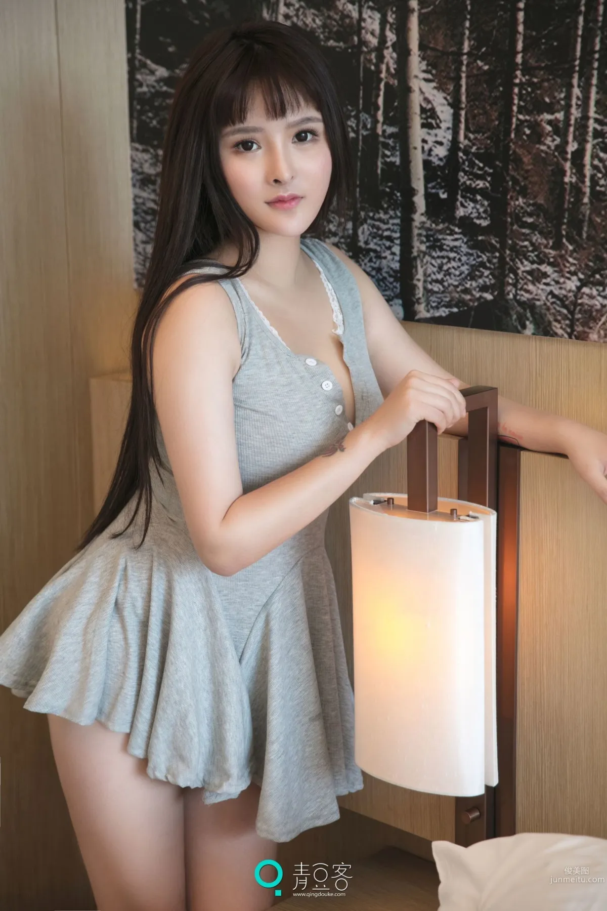 杨漫妮《美胸睡衣》 [青豆客] 写真集7