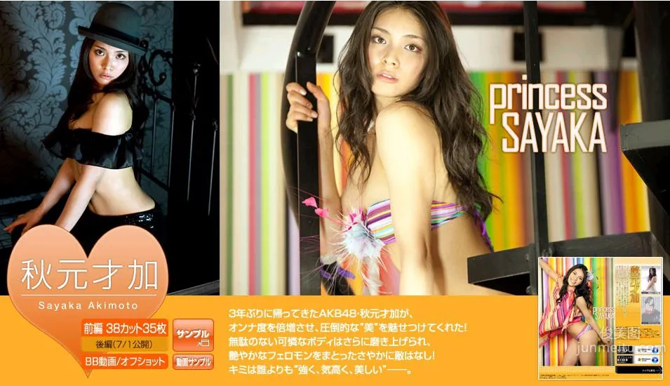 Sayaka Akimoto, Princess Sayaka Part One [Image.tv] Photo Set photo 2