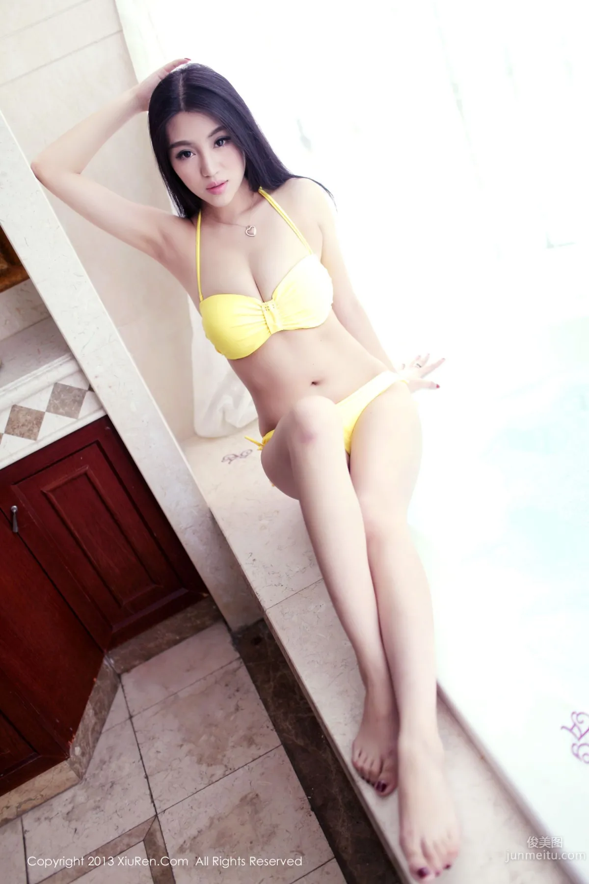 Tiffany Xiaomeng《Lace Pajamas + Swimsuit Temptation》 [XiuRen] No.032 Photo Set photo 58